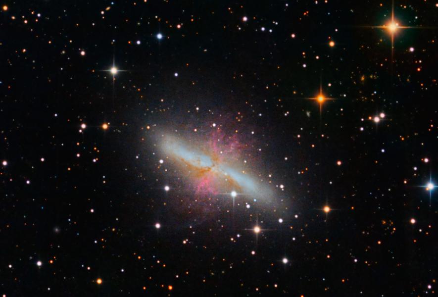 M82 with Supernova SN 2014J