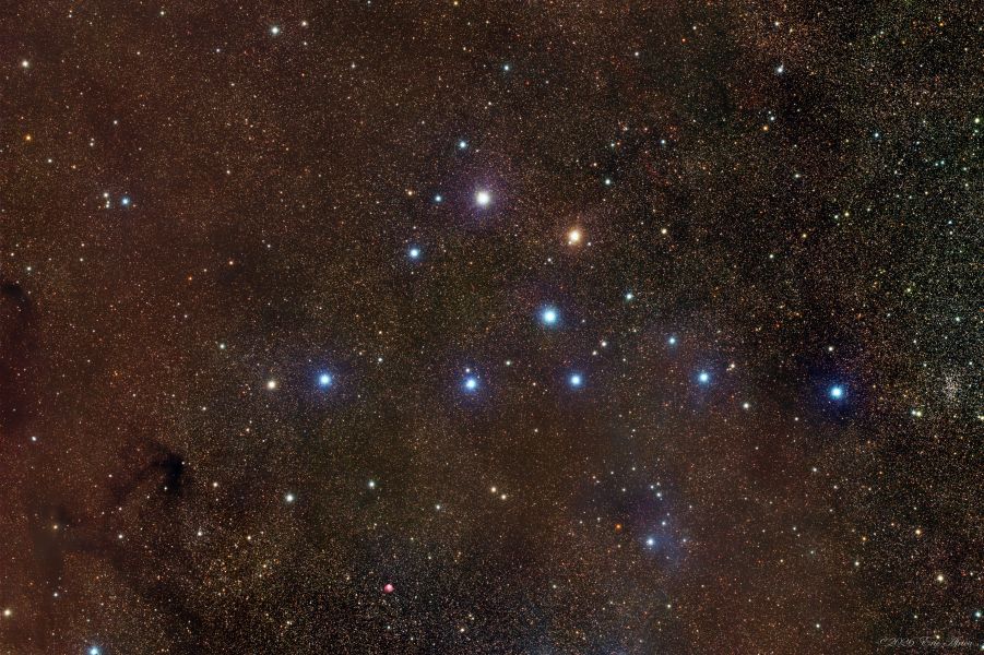 Coathanger Asterism - Click for larger image Coathanger Asterism